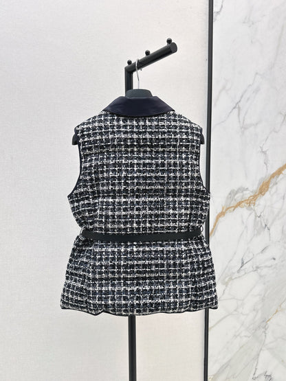 CD NEW Woven down Vest jacket