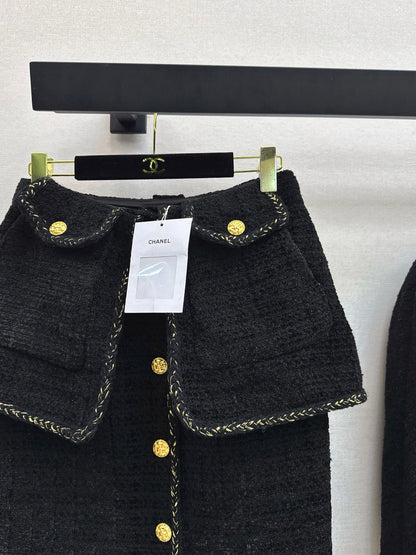 Chan NEW woven 2in1 skirt