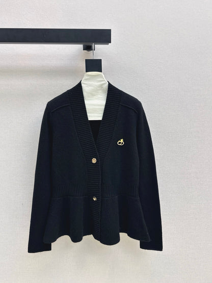 CD NEW V-neck cardigan