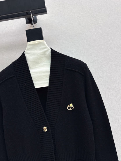 CD NEW V-neck cardigan