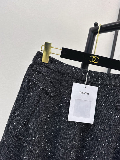 Chan NEW tweed pleated skirts