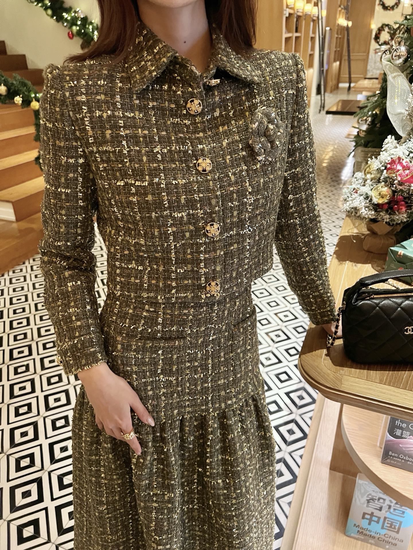 Chan NEW woven jacket