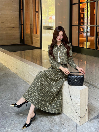 Chan NEW woven skirt