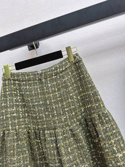 Chan NEW woven skirt