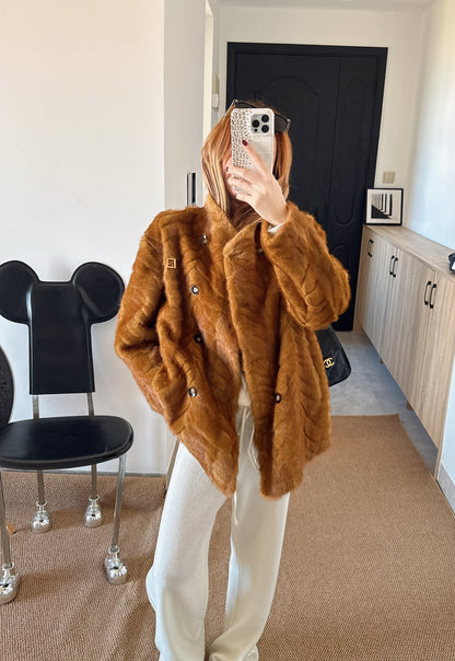 Fend NEW eco-friendly fur jacket