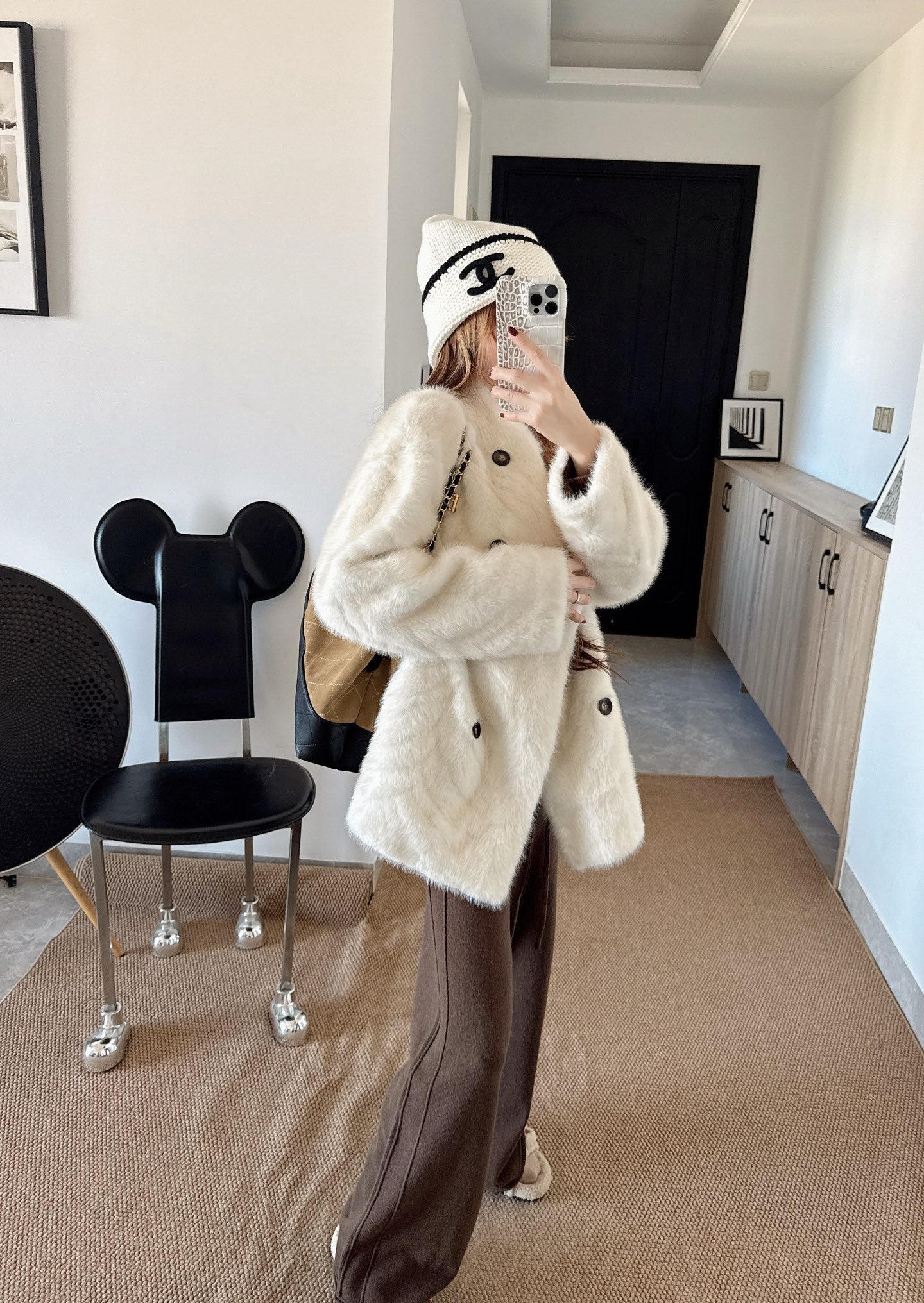 Fend NEW eco-friendly fur jacket