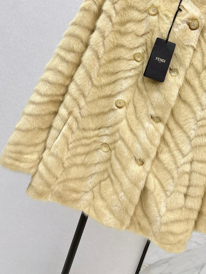 Fend NEW eco-friendly fur jacket