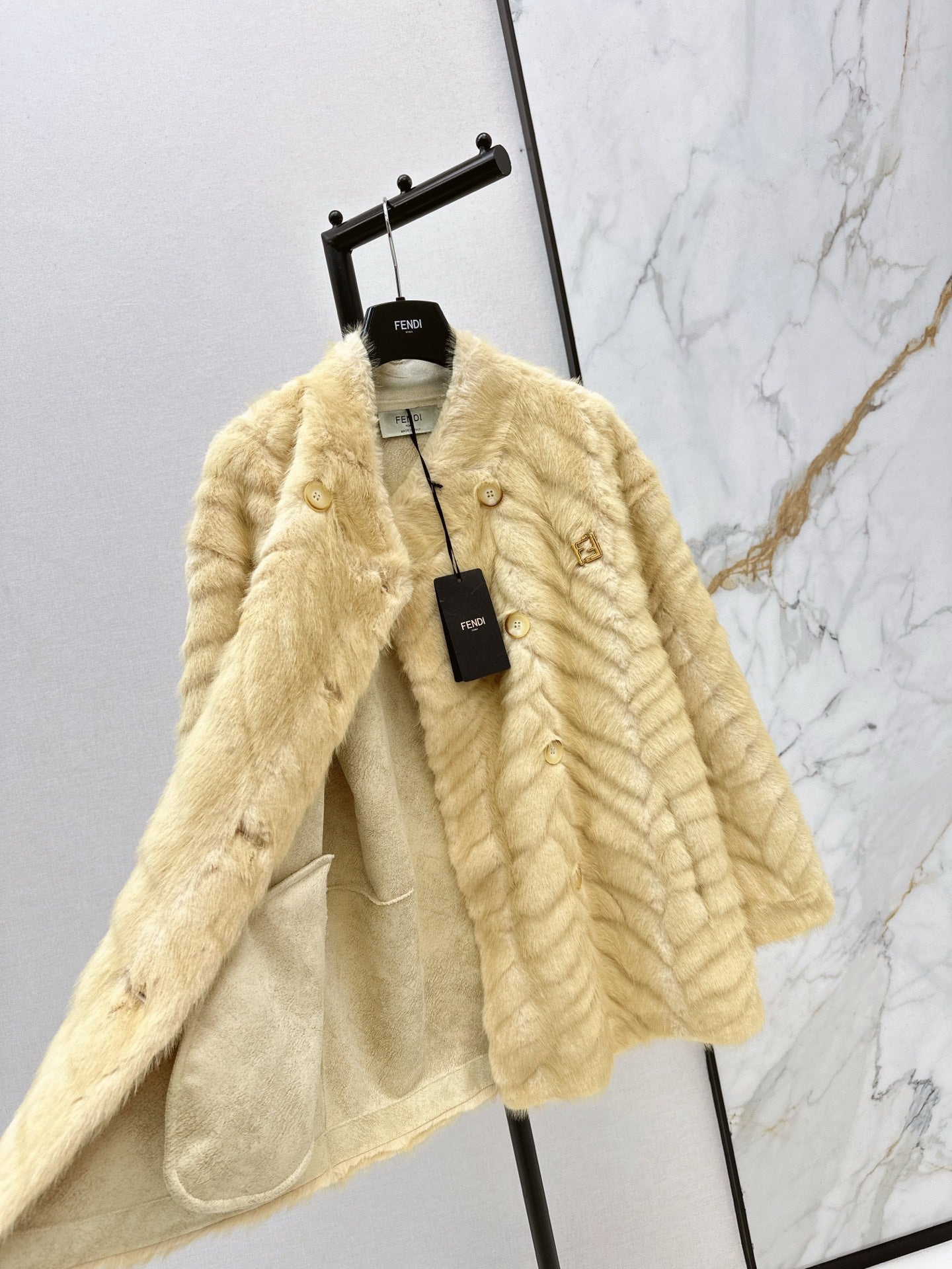 Fend NEW eco-friendly fur jacket