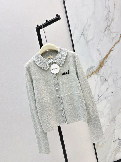 Chol NEW  lace poko Knitted cardigan