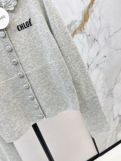 Chol NEW  lace poko Knitted cardigan