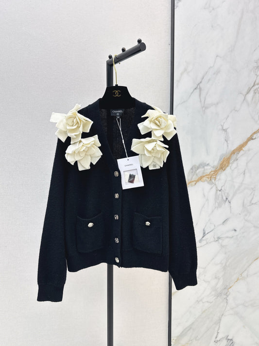 Chan NEW flora knit cardigan