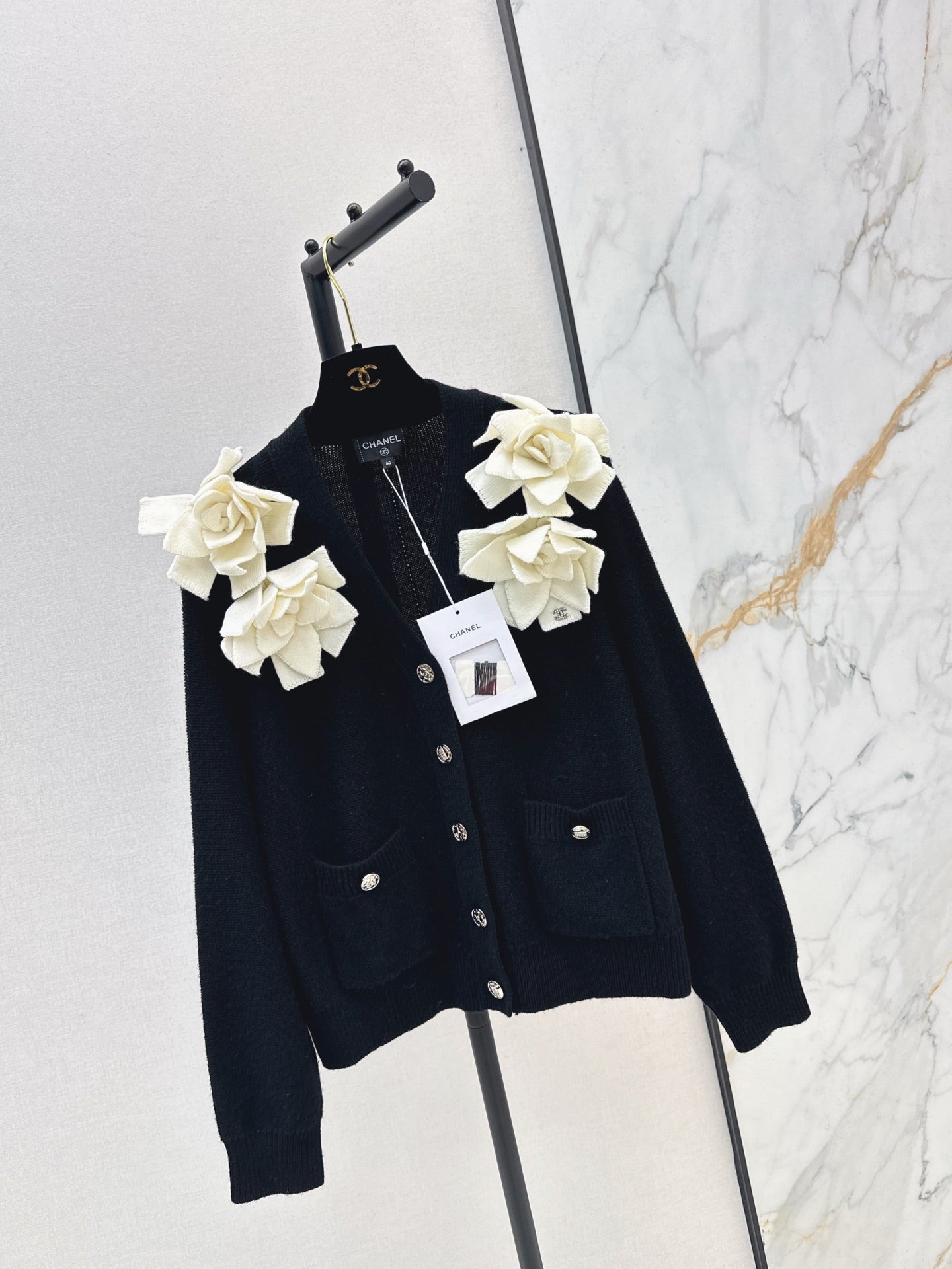 Chan NEW flora knit cardigan