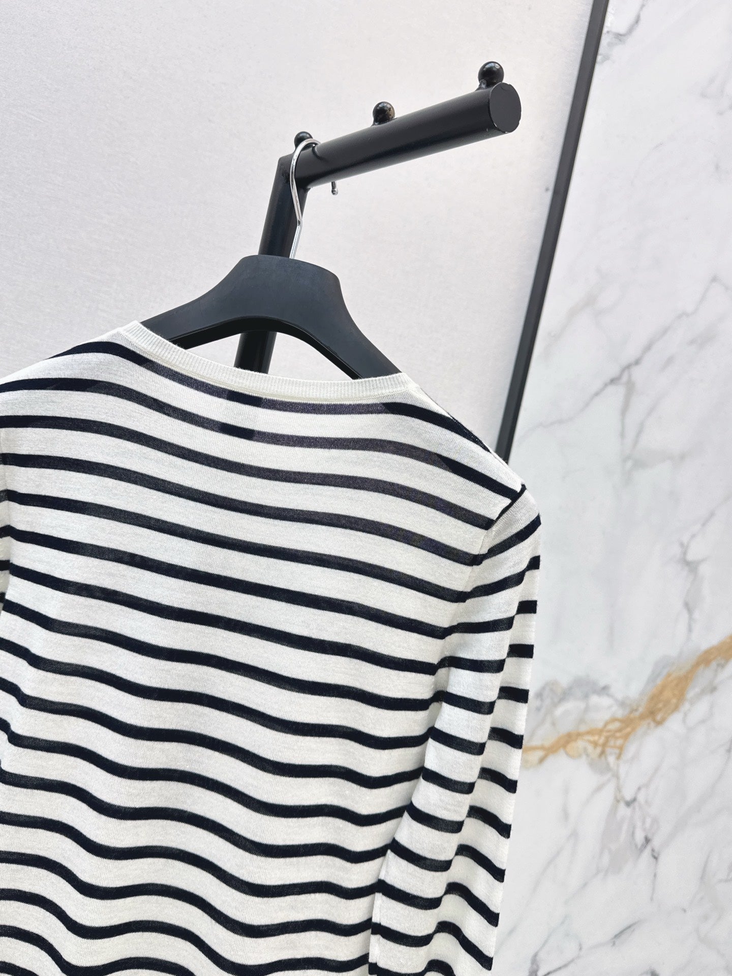 CD NEW stripe knit basic tee