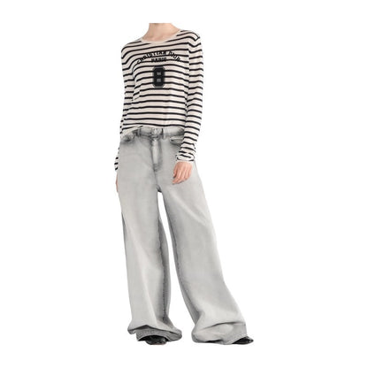 CD NEW stripe knit basic tee