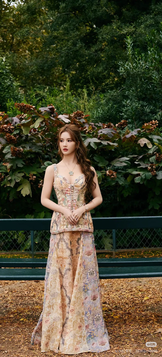 Zimm NEW print tube top dress