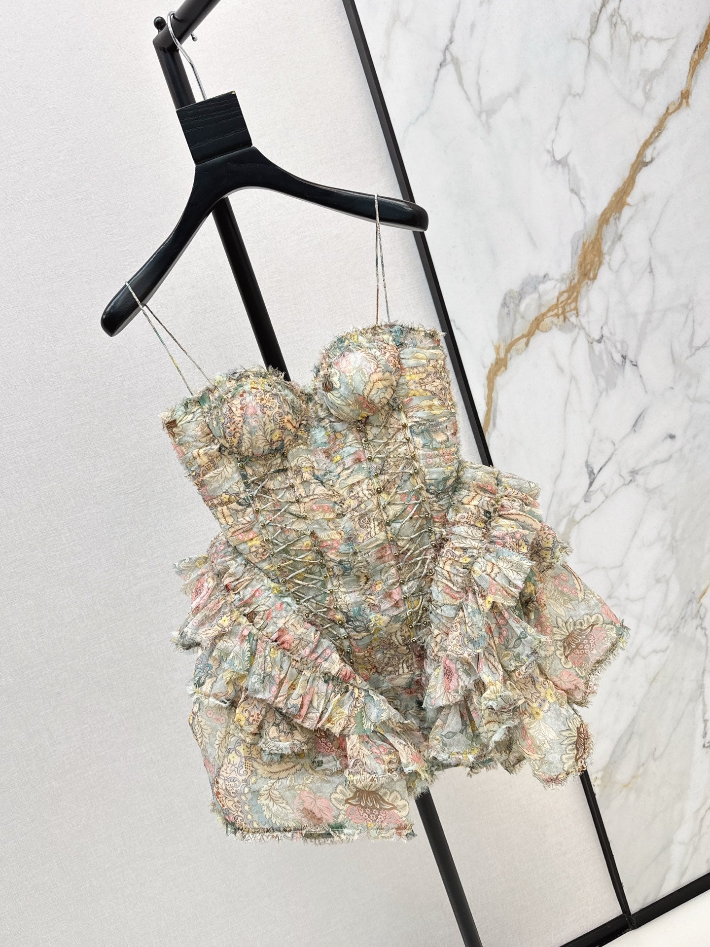 Zimm NEW print tube top dress