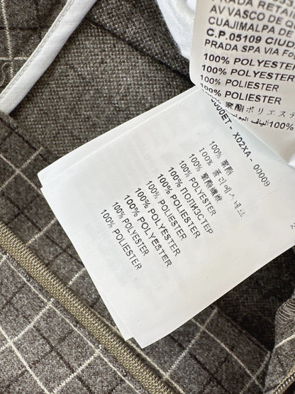 Miu NEW Retro plaid pants