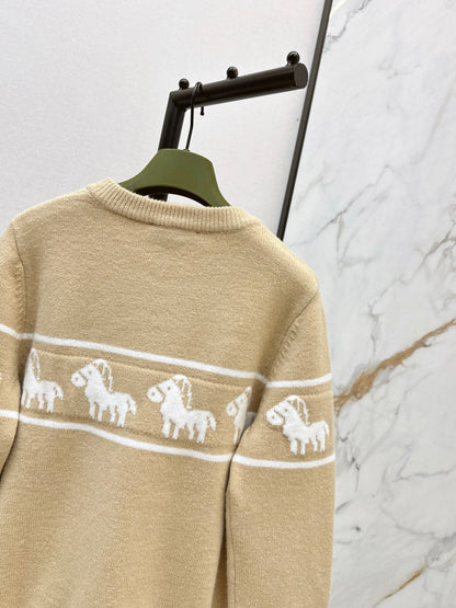 Chan NEW Jacquard sweater