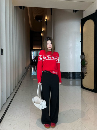 Chan NEW Jacquard sweater