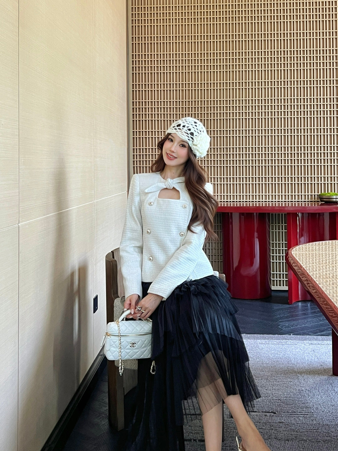 Chan NEW woven jacket