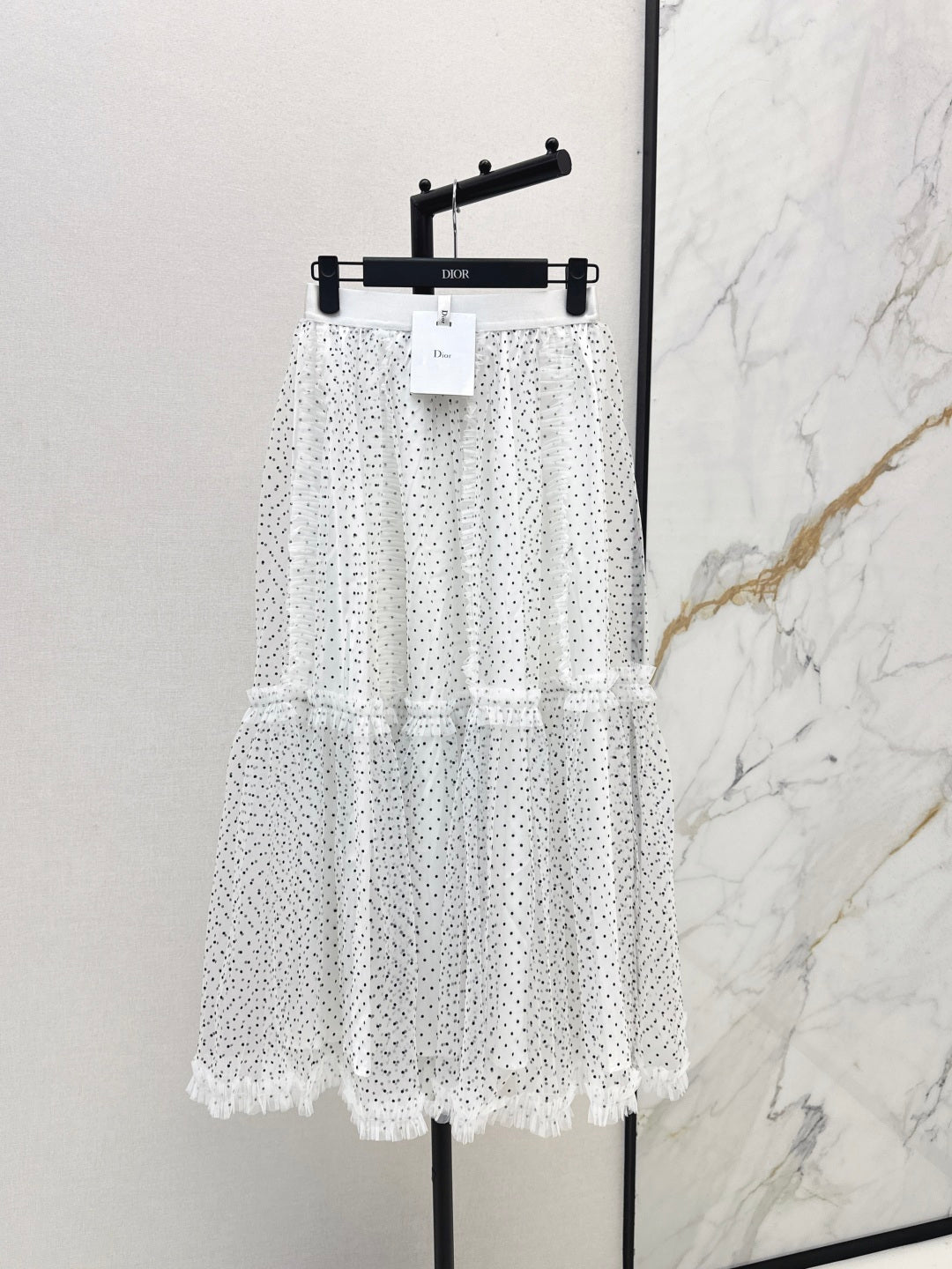 CD NEW polka dot mesh skirts