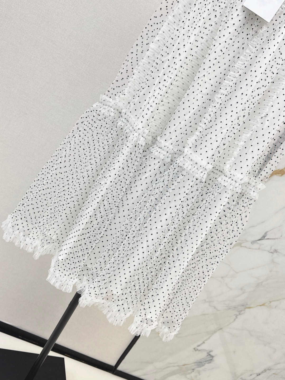 CD NEW polka dot mesh skirts