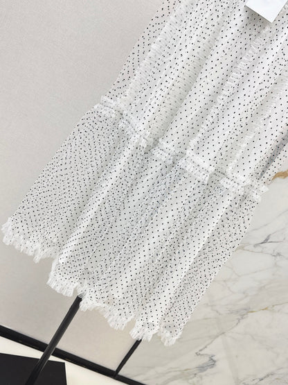 CD NEW polka dot mesh skirts
