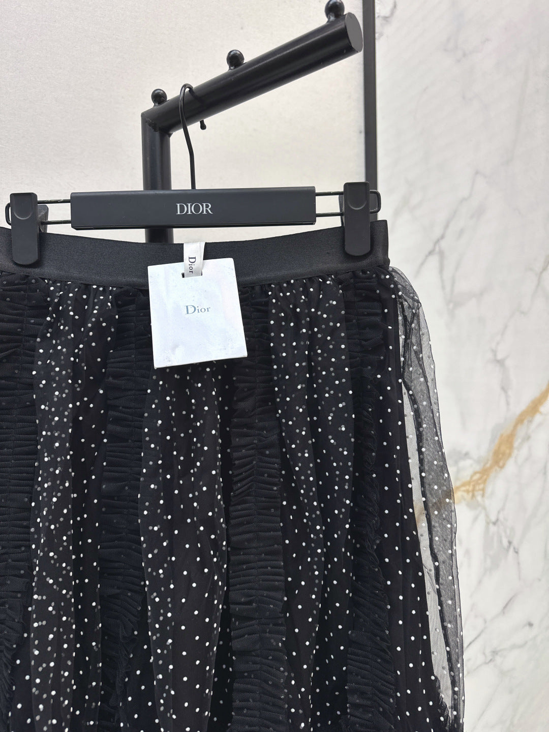 CD NEW polka dot mesh skirts