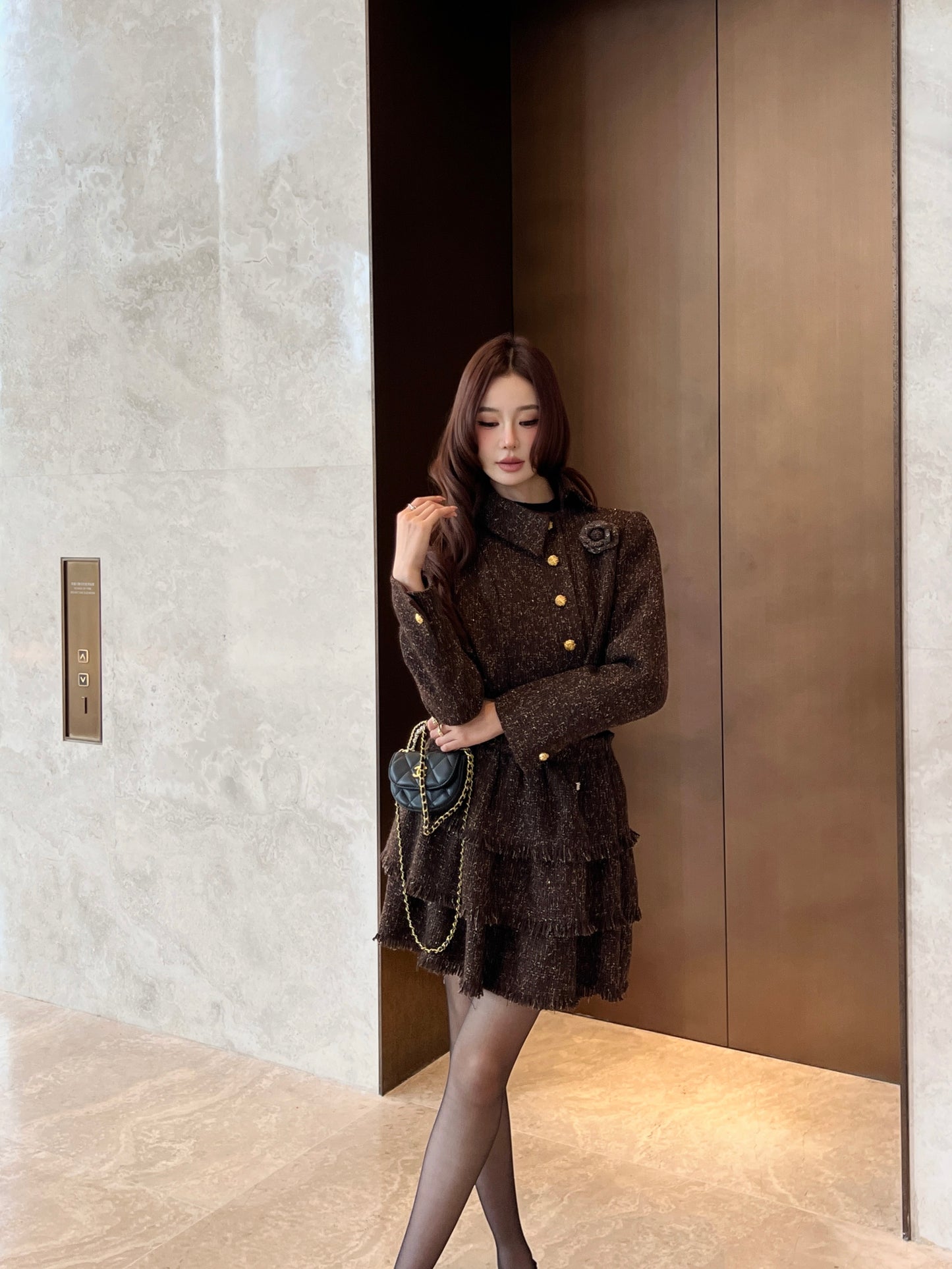 Chan NEW woven  jacket