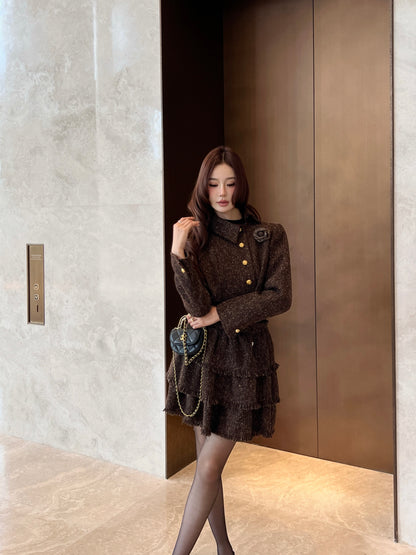 Chan NEW fringe woven skirts