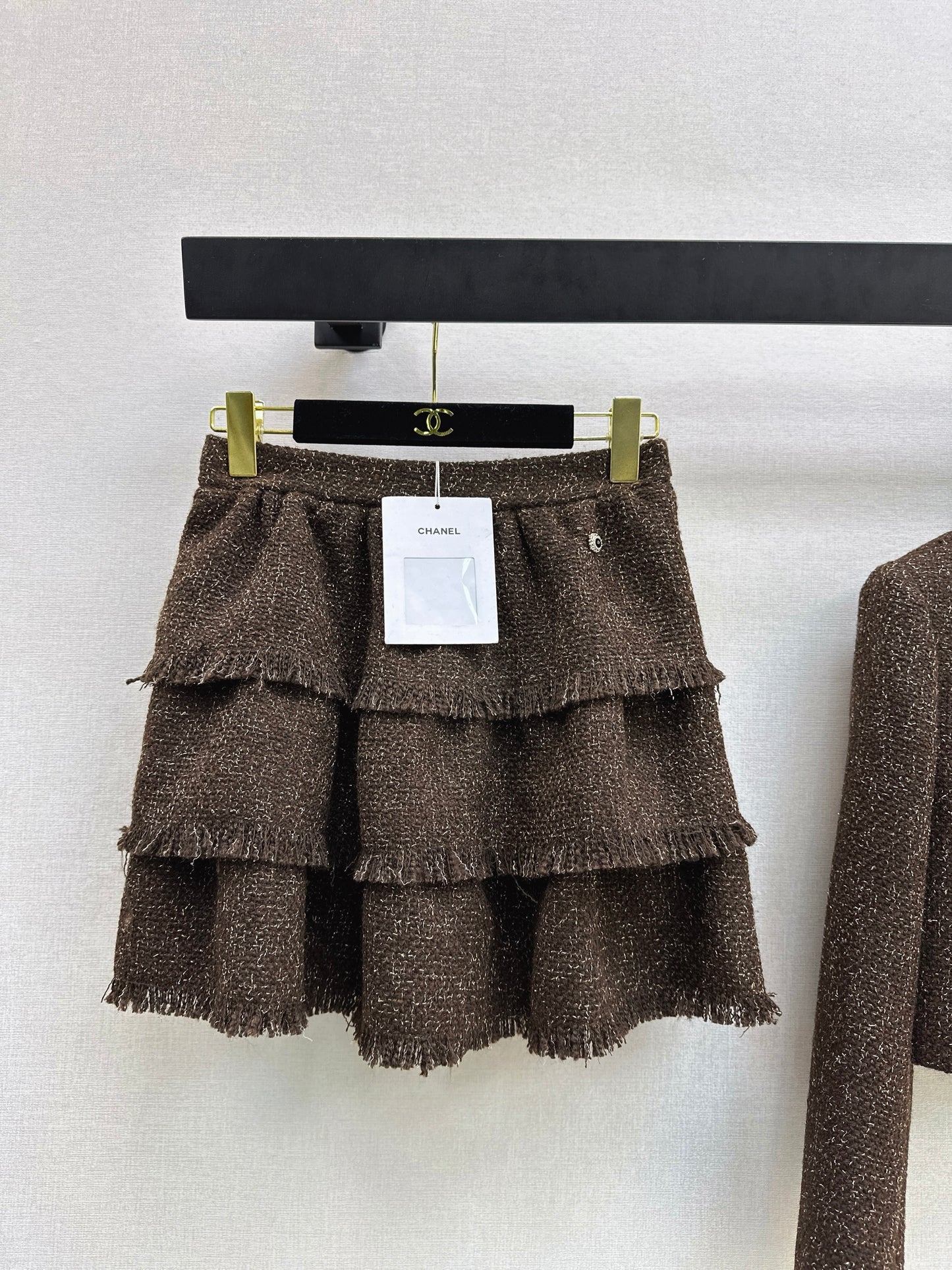 Chan NEW fringe woven skirts