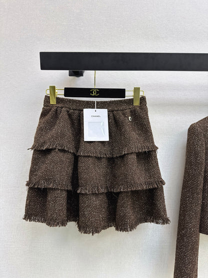 Chan NEW fringe woven skirts