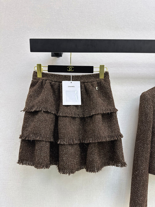 Chan NEW fringe woven skirts