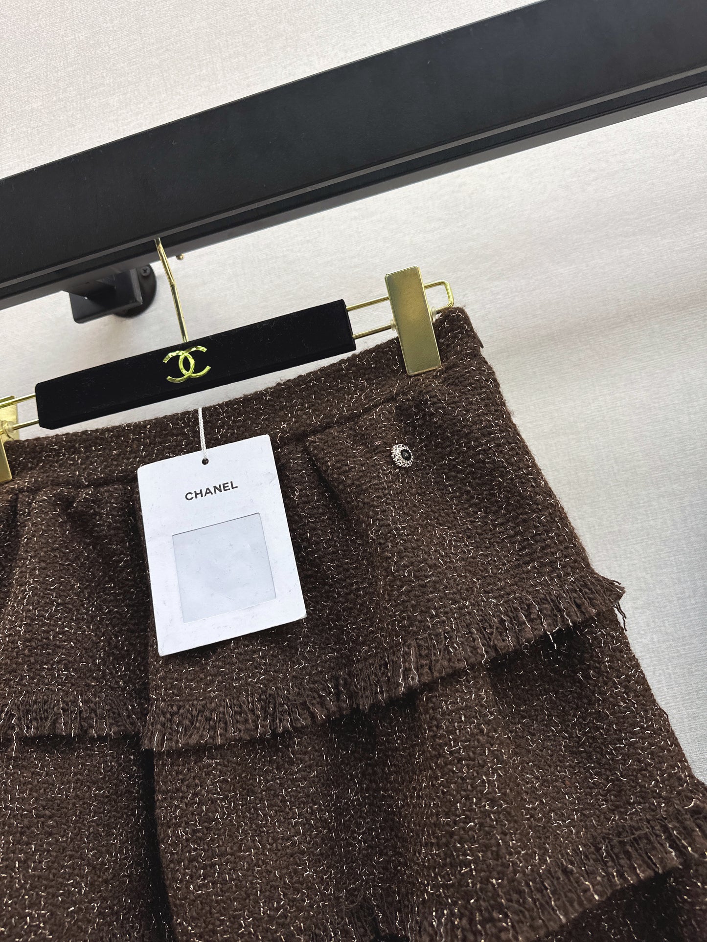 Chan NEW fringe woven skirts