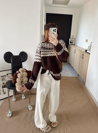 Ral NEW fair isle knit sweater