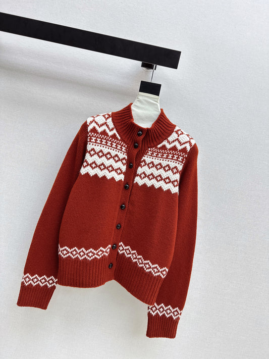 Ral NEW fair isle knit cardigan