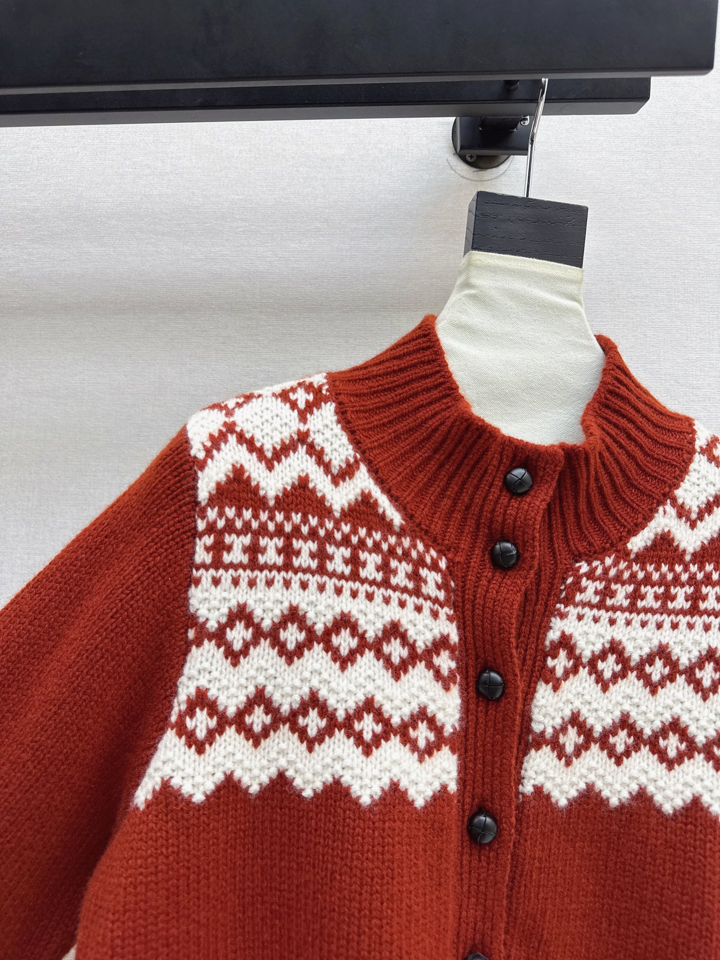 Ral NEW fair isle knit cardigan