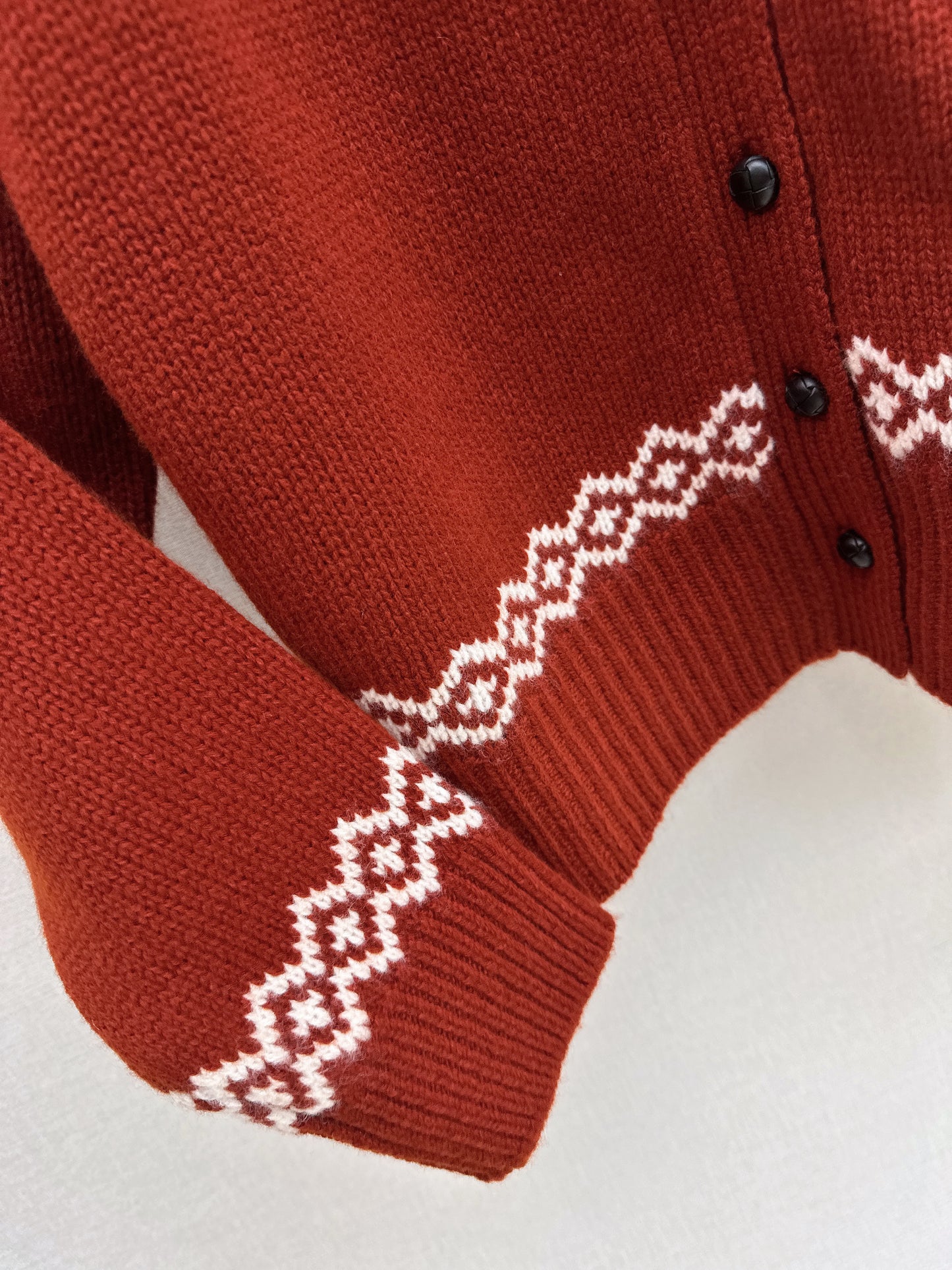 Ral NEW fair isle knit cardigan