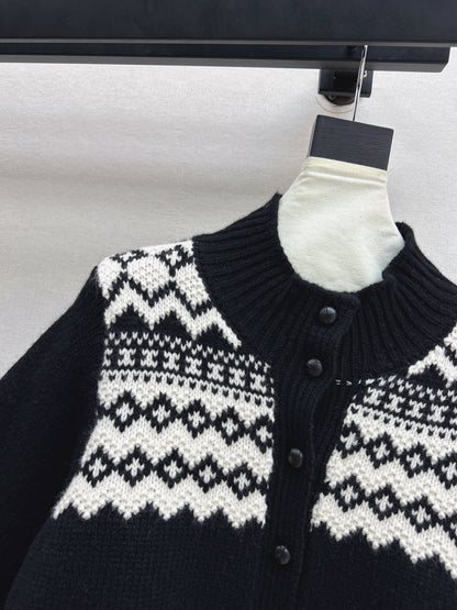 Ral NEW fair isle knit cardigan