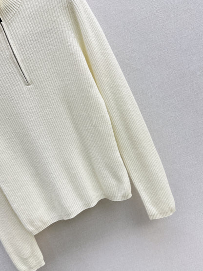 Brun NEW zip-up sweater