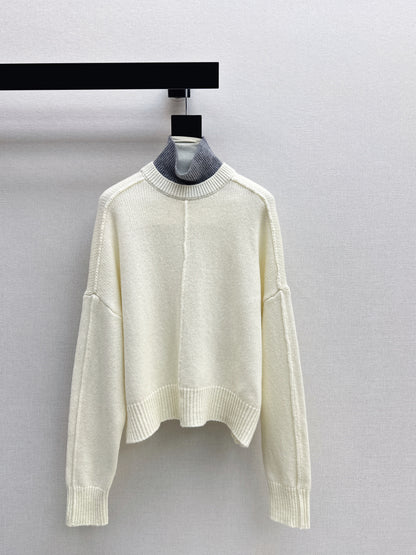 Brun NEW 2in1 contract sweater