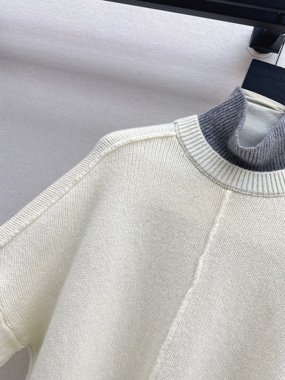 Brun NEW 2in1 contract sweater