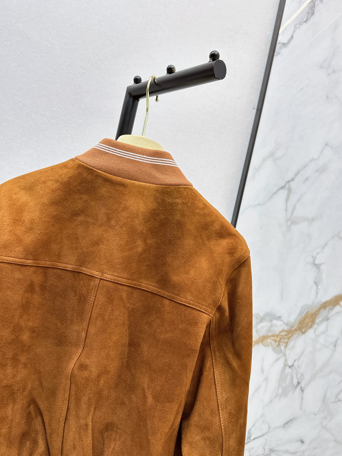 Miu NEW suede feather jacket