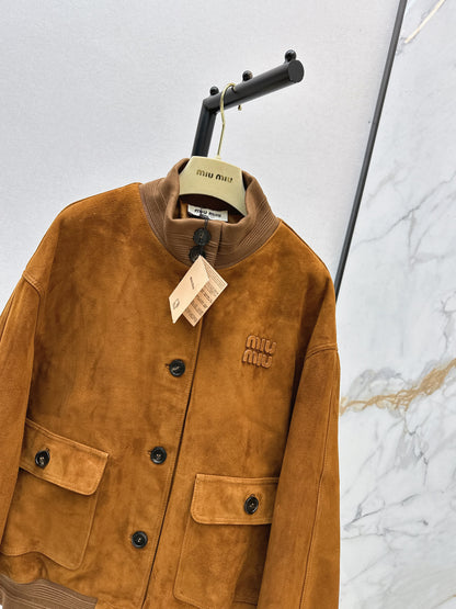 Miu NEW vintage suede jacket