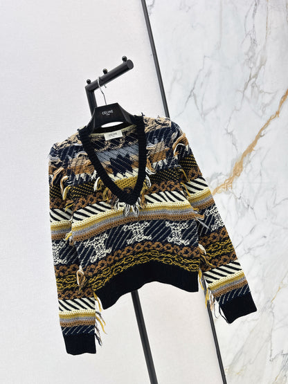 Celi NEW tassel knit sweater