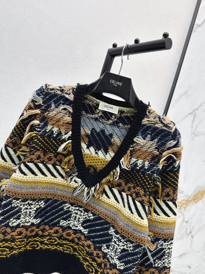 Celi NEW tassel knit sweater