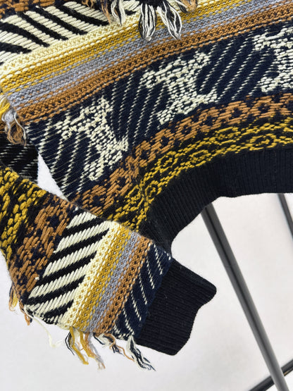 Celi NEW tassel knit sweater