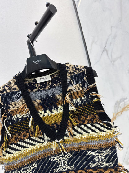 Celi NEW tassel knit vest