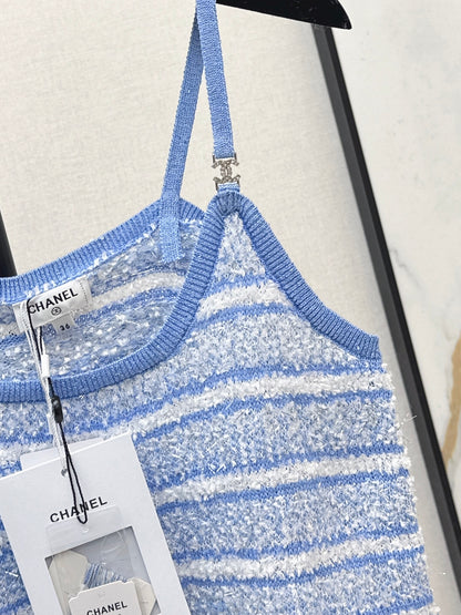 Chan NEW tassel knit camisole