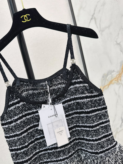 Chan NEW tassel knit camisole